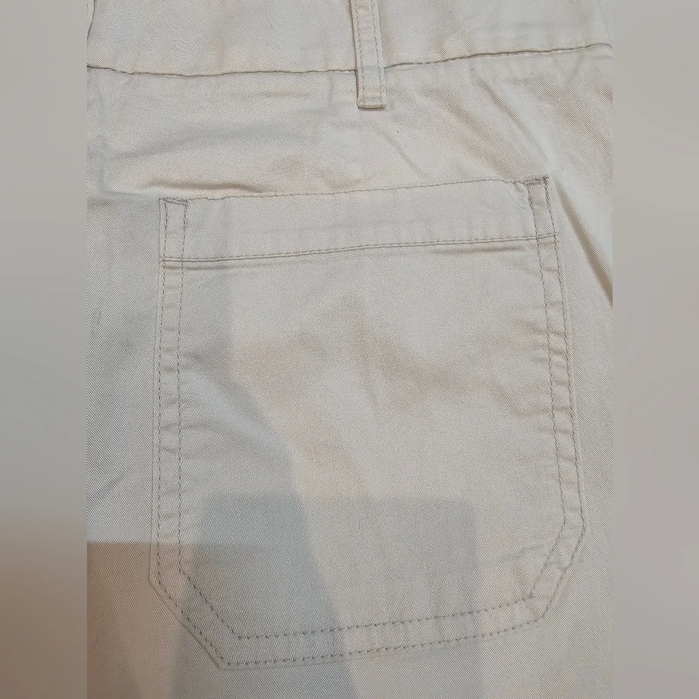 J.Crew Slim Boyfriend Chino Pants Women’s 27 Tall Khaki Beige Re-Imagined